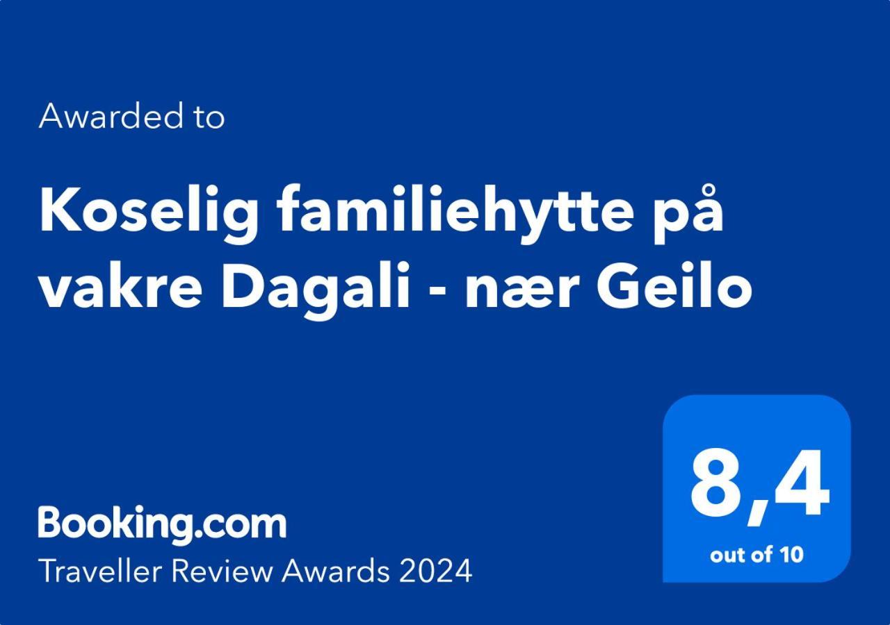Koselig Familiehytte Pa Vakre Dagali - Naer Geilo Exterior foto